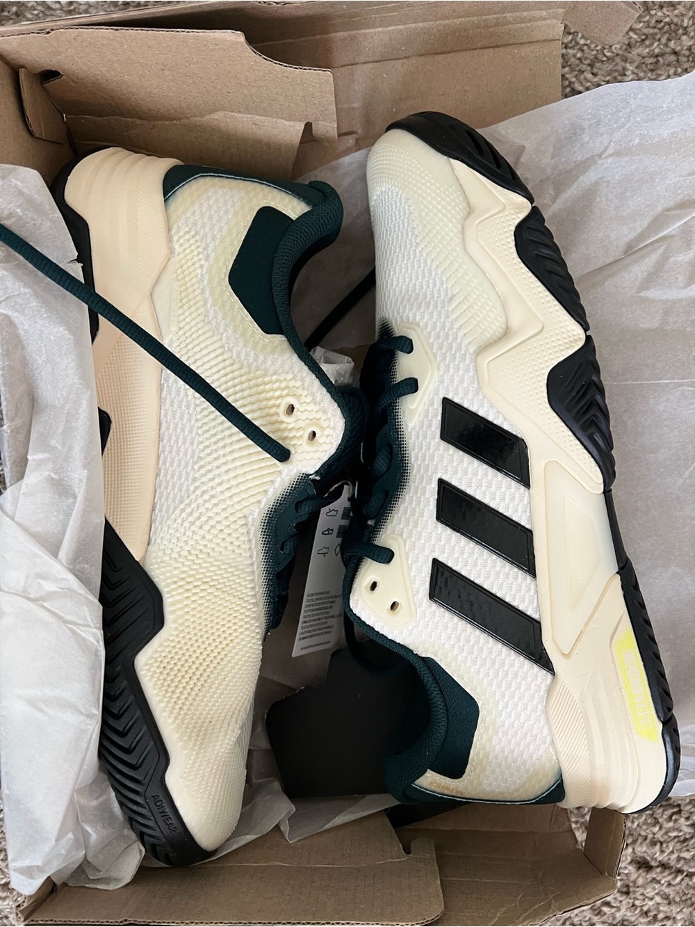 adidas Men’s Solematch Control 2 Tennis Shoes size 9